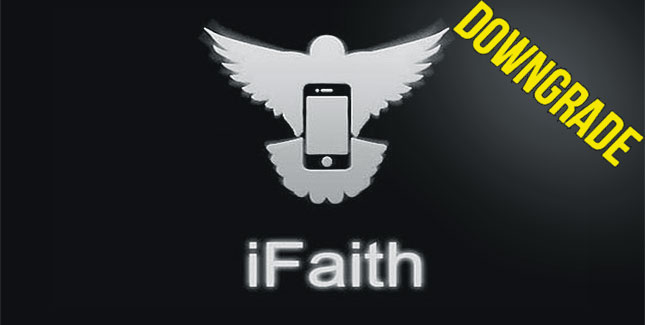 Downgrade von iOS 5.0.1 auf iOS 5.0 mit Custom Firmware und iFaith 1.4