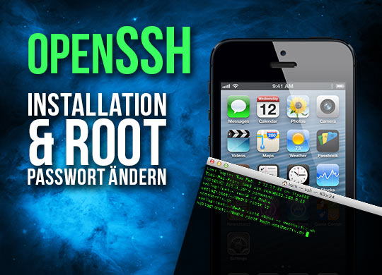 OpenSSH auf iOS 6.0, 6.0.1, 6.1 installieren und root Passwort Ã¤ndern (Jailbreak-Sicherheit)