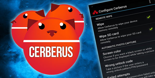 Anti – Diebstahl – Tool Cerberus fÃ¼r Android kostenlos