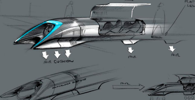 Der Hyperloop: Mit bis zu 1200 km/h durch den Tunnel