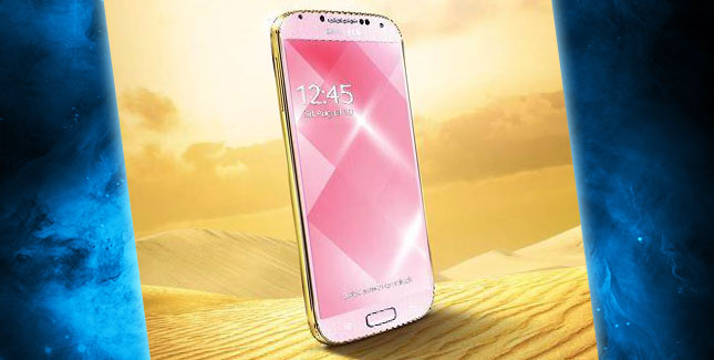 Angst vor Apple? Samsung prÃ¤sentiert goldenes Galaxy S4