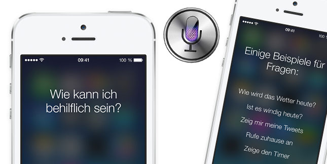Apples Sprachassistent Siri unter iOS 7 besser denn je