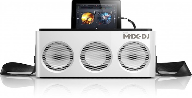 Philips M1X-DJ: iPad Dock, Turntables & Lautsprecher in einem