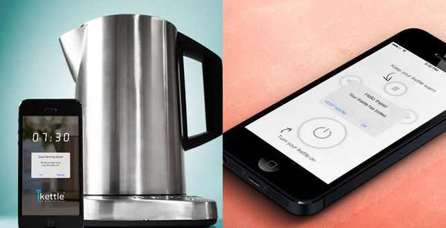 iKettle kocht Wasser per App: Smartwasserkocher