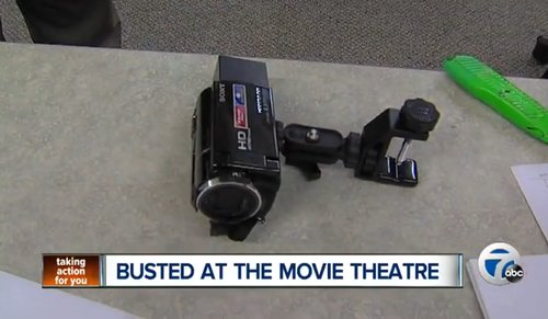 Die beschlagnahmte Kamera (ABC News)