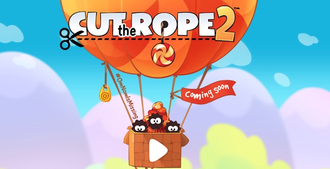 Cut the Rope 2: Neuer Trailer kÃ¼ndigt baldiges Release an