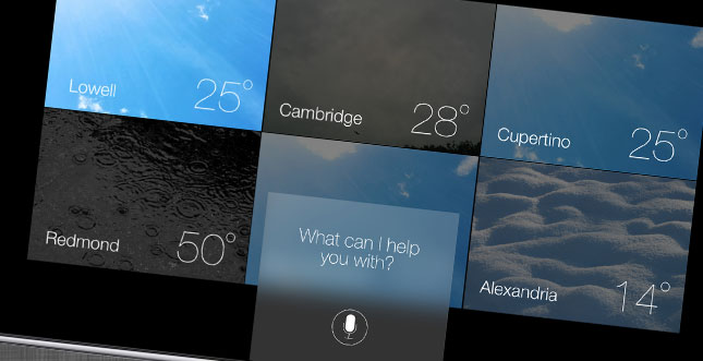 Apple TV Interface im iOS 7 Design-Look