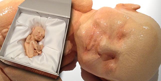 3D Babys druckt das eigene ungeborene Baby im 3D Drucker