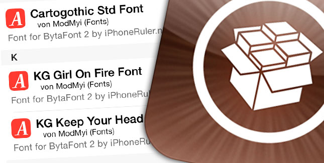 BytaFont 2: Schriftarten unter iOS 7 hinzufÃ¼gen / Ã¤ndern