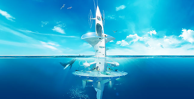 SeaOrbiter: Futuristisches Wissenschafts-Schiff