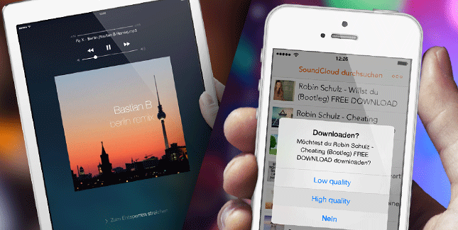 SoundCloud Downloader Pro lÃ¤dt Mucke aufâ€™s iPhone & iPad