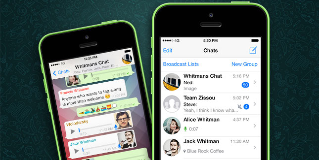 WhatsApp fÃ¼r iOS erhÃ¤lt Update: Das ist neu