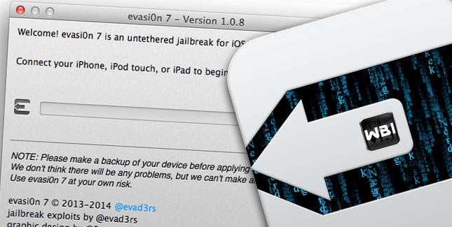 Evasi0n 1.0.8 fÃ¼r den iOS 7 Jailbreak verÃ¶ffentlicht: Download
