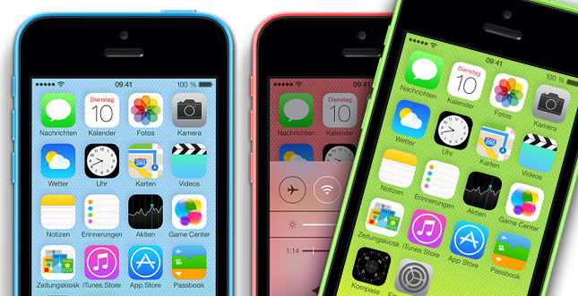 Apple verÃ¶ffentlicht neues iPhone 5c: Die Preise