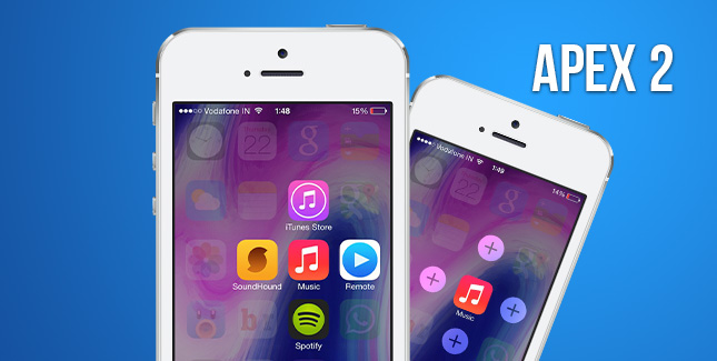 Apex 2 fÃ¼r iOS 7 rÃ¤umt eure Icons auf