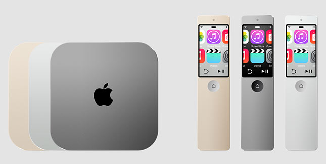 Interessante Designstudie zum Apple TV 4