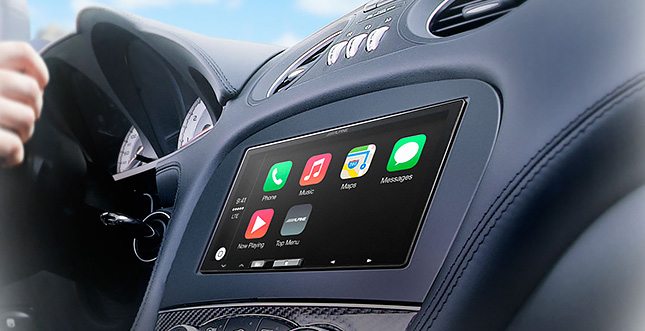 Alpine iLX-007: 7-Zoll-Receiver mit NachrÃ¼st-CarPlay