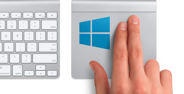 SÃ¼ÃŸ: Windows 10 klaut Trackpad-Gesten bei Mac OS X