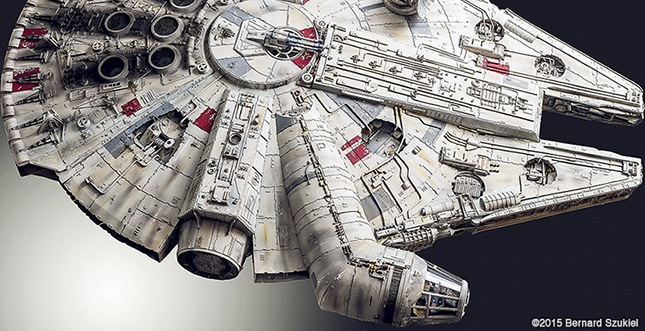 Star Wars Millennium Falcon aus Papier: 4 Jahre Detailarbeit