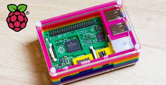 Stabiles Raspberry Pi 2 Case: Pibow Rainbow