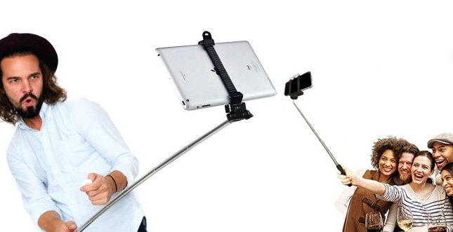 Selfies mit dem iPad Selfie Stick