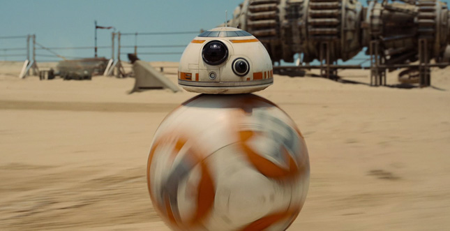 Star Wars VII BB-8 Roboter aus Sphero nachgebaut