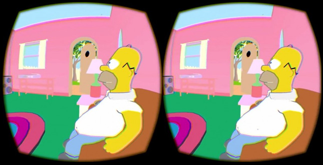 Simpsons-Episoden dank Oculus Rift auf Originalcouch schauen