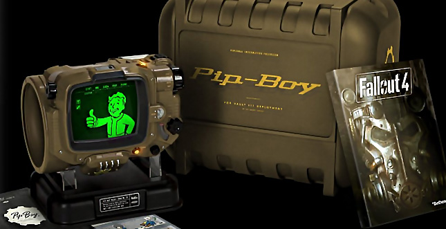 Fallout 4 Collectors Edition: Pip-Boy als Gimmick dabei