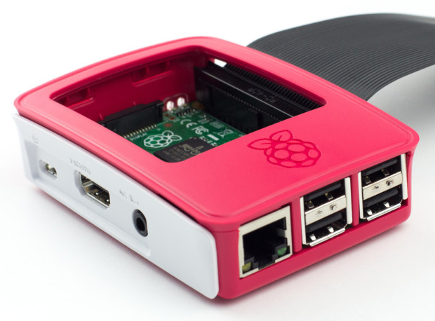 raspberry pi case geÃ¶ffnet