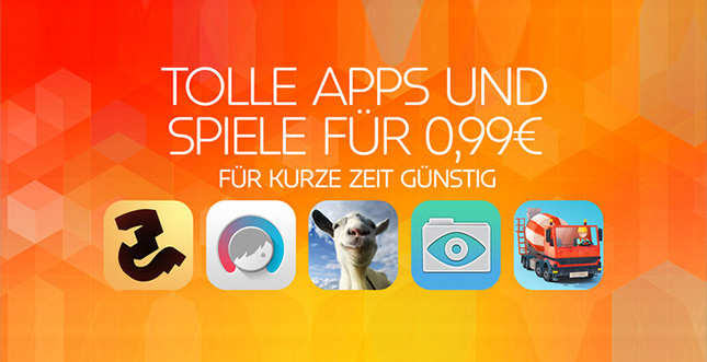 24 Apps fÃ¼r iPhone & iPad im Angebot