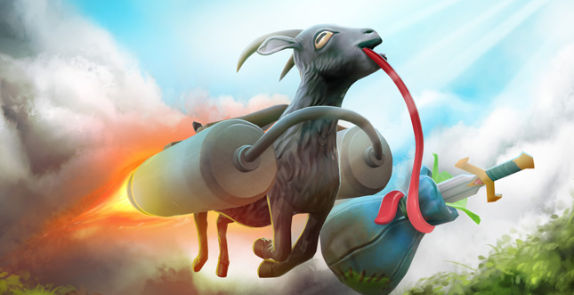 Download-Code schnappen & kostenlos spielen: Goat Simulator