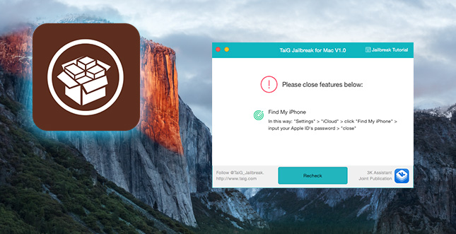 TaiG Jailbreak: Mac Download jetzt verfÃ¼gbar