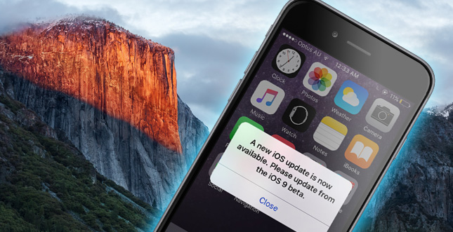 iOS 9 GM oder Beta Update verfÃ¼gbar? Nur ein Glitch
