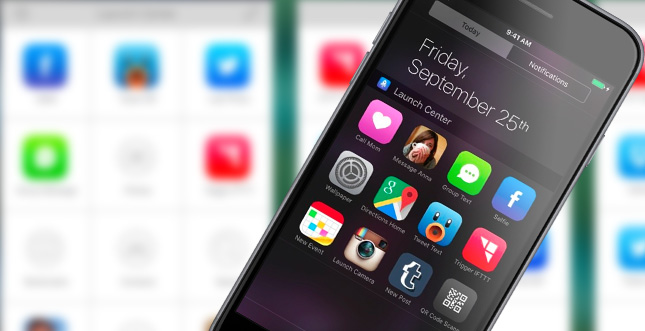 Launch Center Pro: Jetzt auch mit Widget