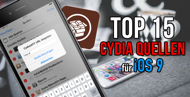 Die besten Cydia Quellen für den iOS 9 Jailbreak