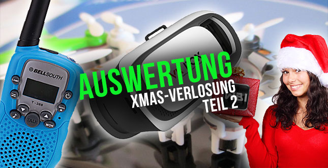 Die Gewinner der Xmas-Verlosung Teil 2