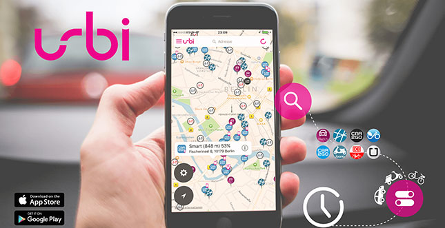 Urbi: Deutschland Ã¼bergreifende App fÃ¼r urbane MobilitÃ¤t