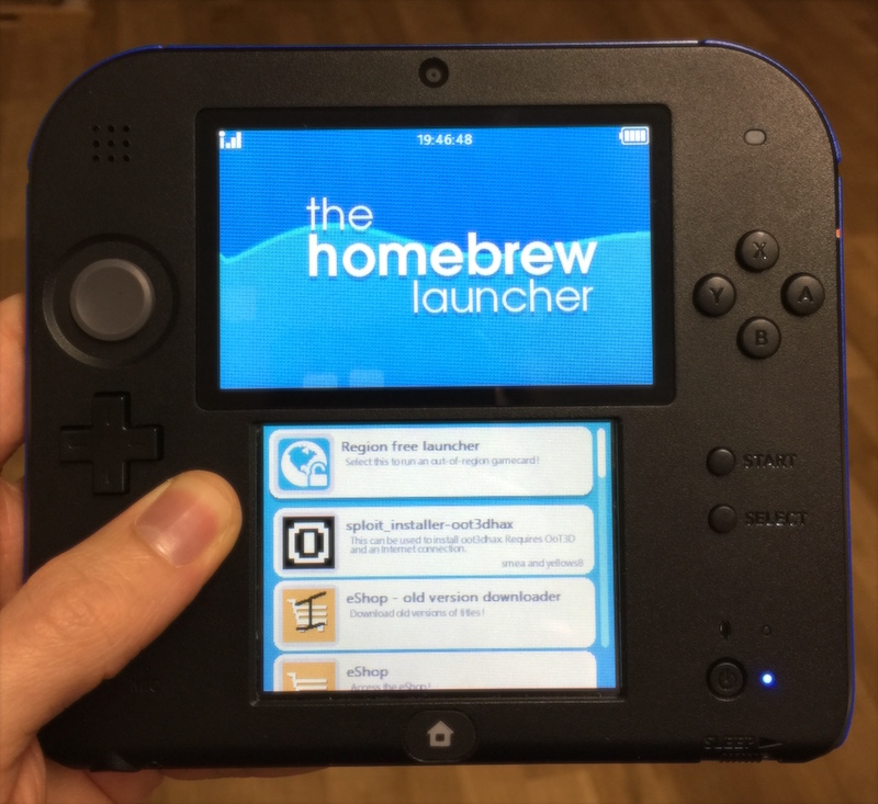 how to install homebrew launcher 3ds