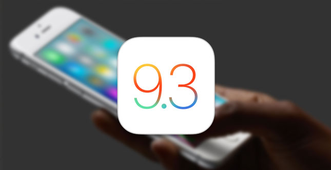 iOS 9.3 & tvOS 9.2 ab sofort verfÃ¼gbar
