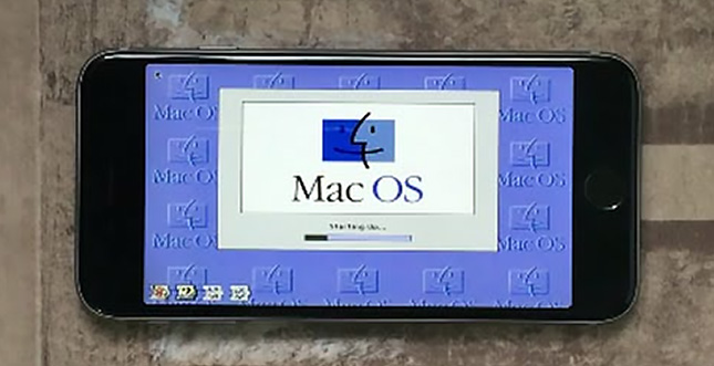 Oldschool: Mac OS 8 auf dem iPhone 6s emuliert
