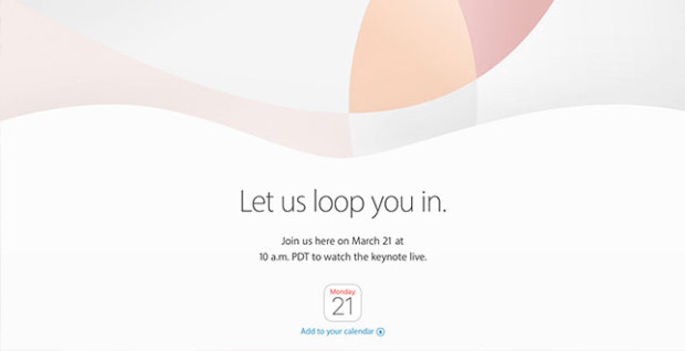 Apple Event 2016 Einladung