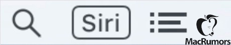 Siri-Mac-Menuleiste