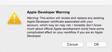 iOS 9.3.3 Warning