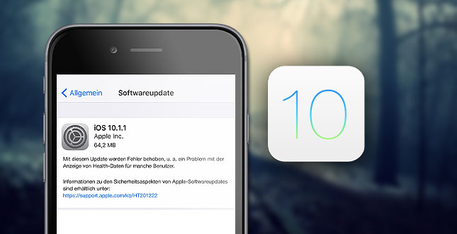 Apple reagiert mit iOS 10.1.1 schnell auf Health-Problem